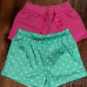 Toddler girl Summer Carter’s 2-Shorts size 5T